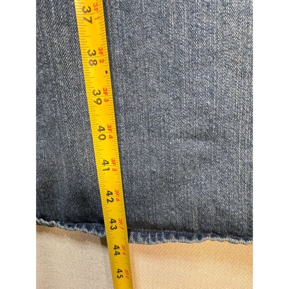 Vintage Route 66 Womens Blue Y2K Denim Halter Dress Size 14 Casual Open Back - Picture 7 of 8